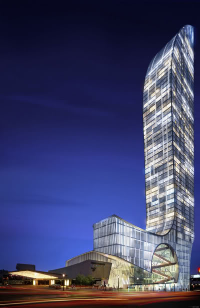 Toronto L-tower by Daniel Libeskind Studio