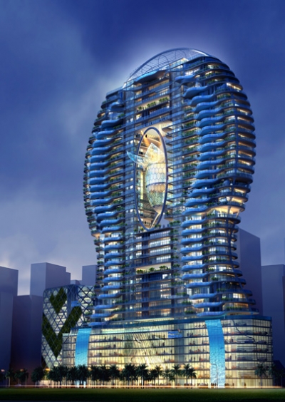 Tower in Mumbai by James Law Cybertecture