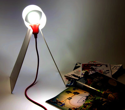 Tweety Table Lamp by Giorgio Bonaguro