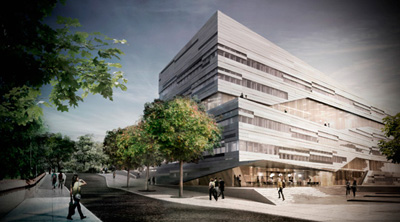 Winning Proposal for UADM Uppsala University by 3XN