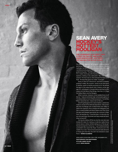 VMAN: Sean Avery, Balthazar Getty and more.