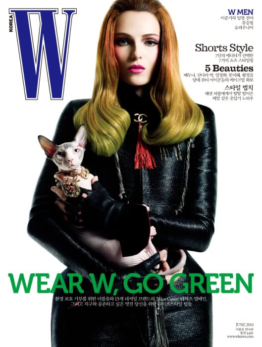 Valentina Zeliaeva for W Korea