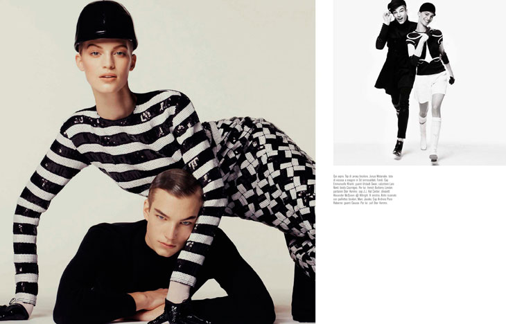 Vanessa Axente & Gustav Swedberg for Vogue Italia