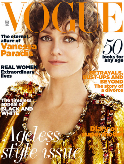 Vanessa Paradis for Vogue UK July 2011
