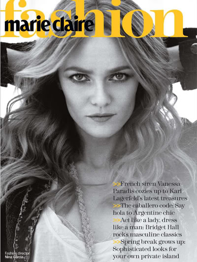 Vanessa Paradis by Matt Jones for Marie Claire