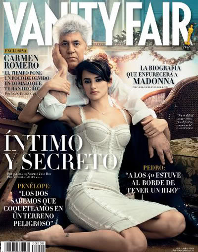 Vanity Fair: Pedro Almodóvar & Penélope Cruz