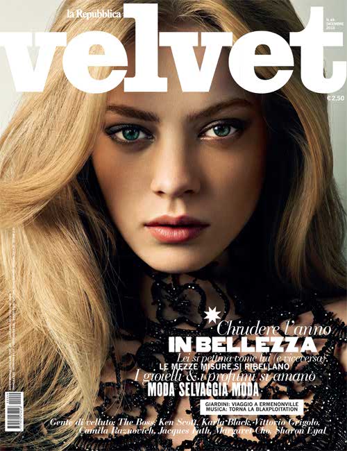 Veranika Antsipava for Velvet December 2010