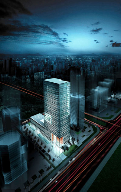 Vietnam Office Tower by Jürgen Engel Architekten