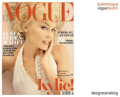 Vogue Germany May 2008: Kylie Minogue by Vincent Peters