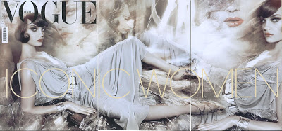Vogue Italia: April 2008  Natalia Vodianova by Steven Meisel