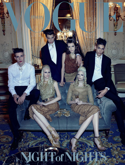 Vogue Italia April 2012 by Steven Meisel