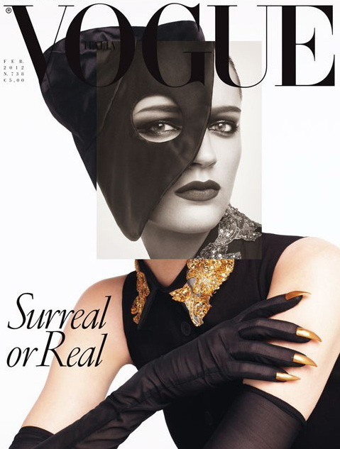 Laura Kampman by Steven Meisel for Vogue Italia