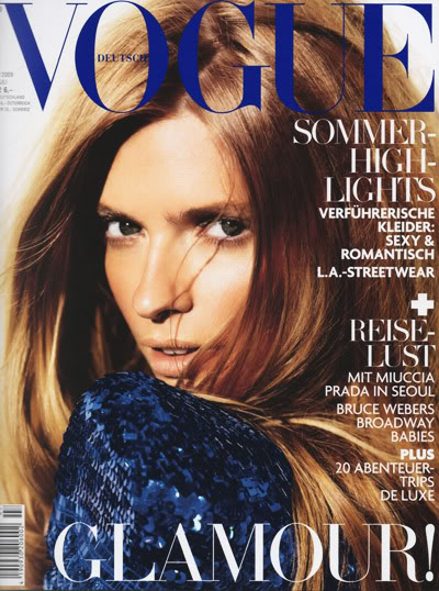 Julia Stegner for Vogue Germany