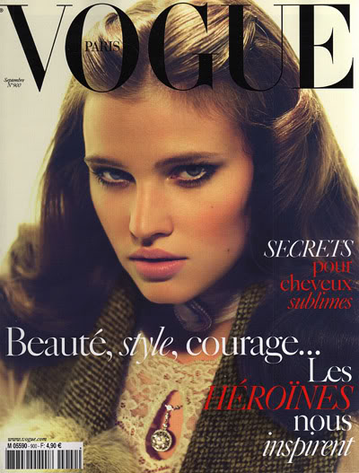 Vogue Paris September 2009: Lara Stone by Mert & Marcus
