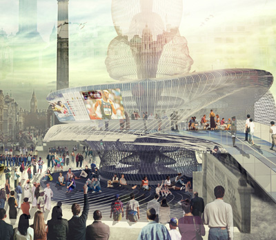 WTARCH’s Design for London Olympics Kiosk