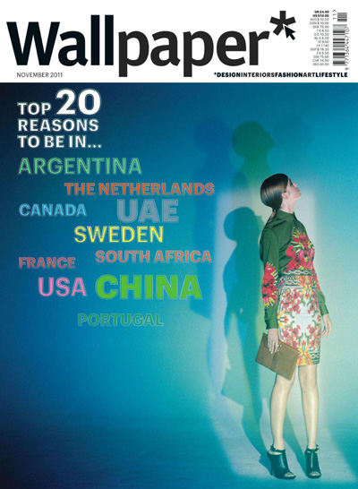 Wallpaper* Magazine November 2011: 10 Destinations – 10 Covers