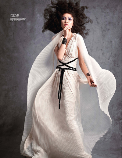 Wang Xiao for Harper’s Bazaar Singapore