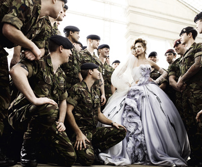Wedding Belles by Mario Testino for Vogue UK