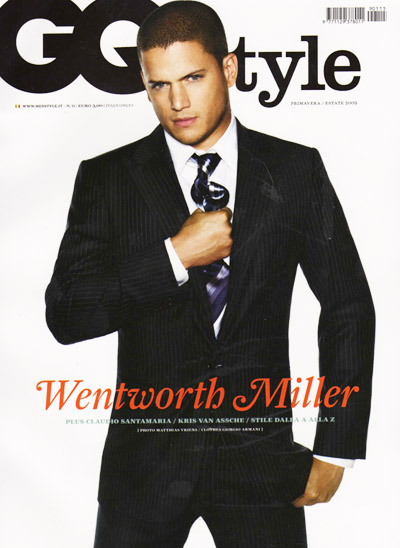 Wentworth Miller by Matthias Vriens McGrath for GQ Style