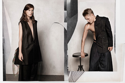 Y-3 Spring Summer 2012 by Collier Schorr