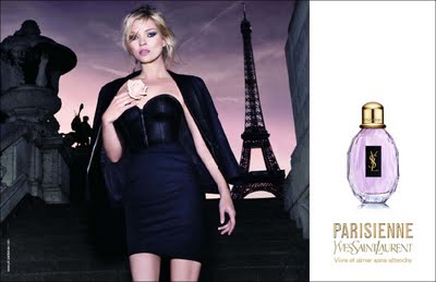 Yves Saint Laurent Parisienne with Kate Moss