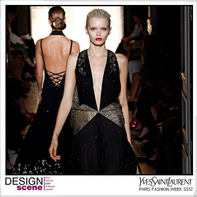Yves Saint Laurent Womenswear Spring Summer 2012 Collection