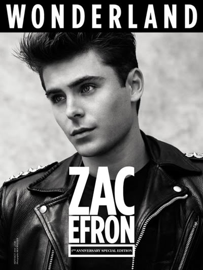 Zac Efron for WONDERLAND Magazine