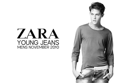 Zara Young Jeans Men’s November 2010 Lookbook