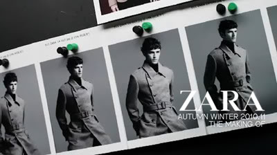 Making of ZARA Mens FW2010.11 feat. Sean O’Pry