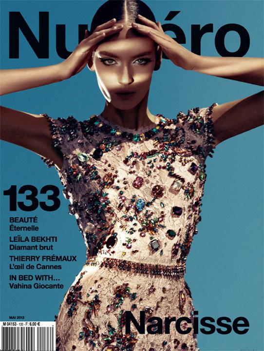 Zuzanna Bijoch in Dolce & Gabbana for Numero May 2012