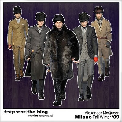 Milano: Alexander McQueen Fall Winter 2009.10