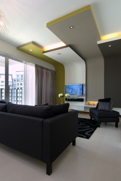 Apartment Design in Singapore by KNQ Associates