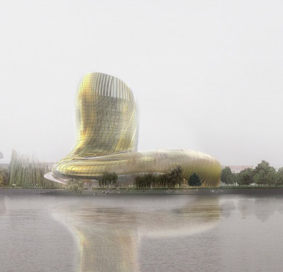 Bordeaux Cultural Wine Centre by X-TU Architects