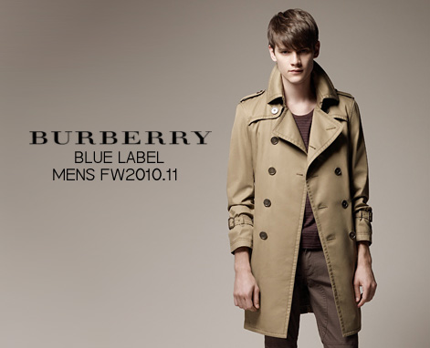 Burberry Blue Label Mens Fall Winter 2010.11 Collection