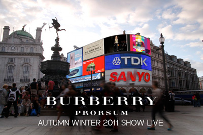Burberry Show LIVE on Design Scene in 1 Hour!