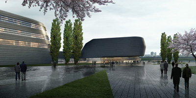 bynSTUDIO’s Design of Ordos Museum