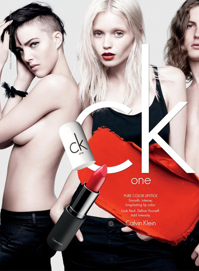 Abbey Lee Kershaw & Lara Stone for cK One Color Cosmetics
