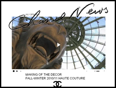 Making of Chanel Lion