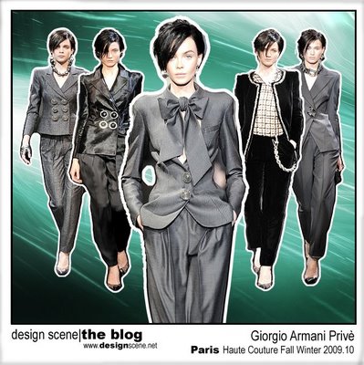Giorgio Armani Privè Haute Couture Fall Winter 2009/2010