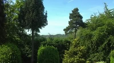 View out of Goldfrapps studio window