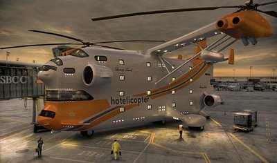 Hotelicopter = Hotel + Helicopter