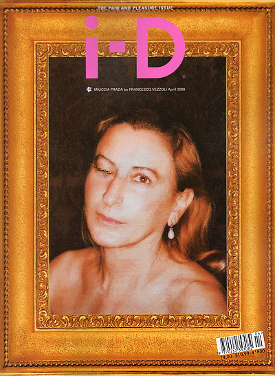 i-D Miuccia Prada by Francesco Vezzoli