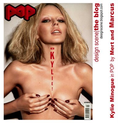 Vintage Kylie in POP by Mert & Marcus