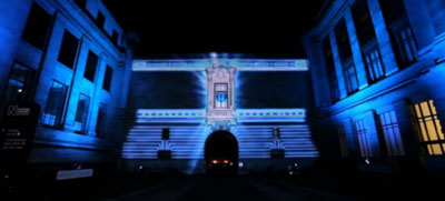 Interactive 3D Projection at Science Museum London