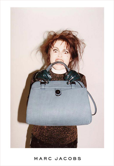 Helena Bonham Carter for Marc Jacobs Fall Winter 2011.12