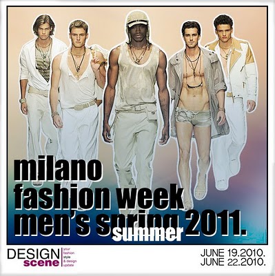 Milano Fashion Week Mens Spring Summer 2011 Schedule