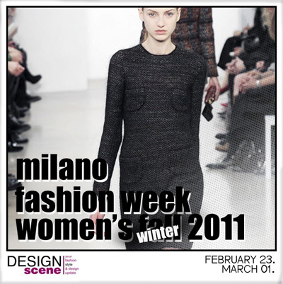 Milano Fall Winter 2011.12 Fashion Week Schedule