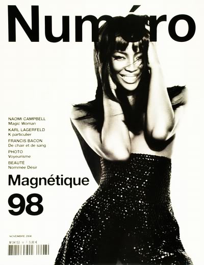 Numéro 98 November 2008 : Naomi Campbell