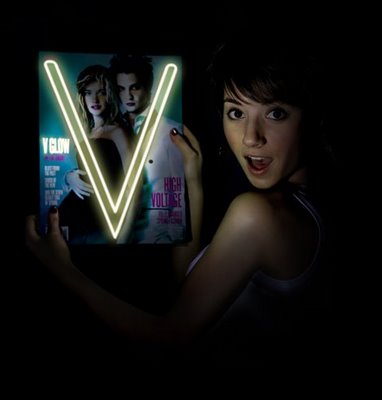 New V magazine glows in the dark