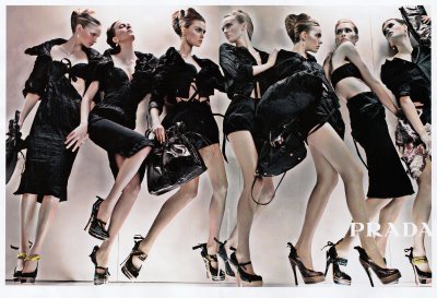 Prada Spring Summer 2009 by Steven Meisel |part 2|
